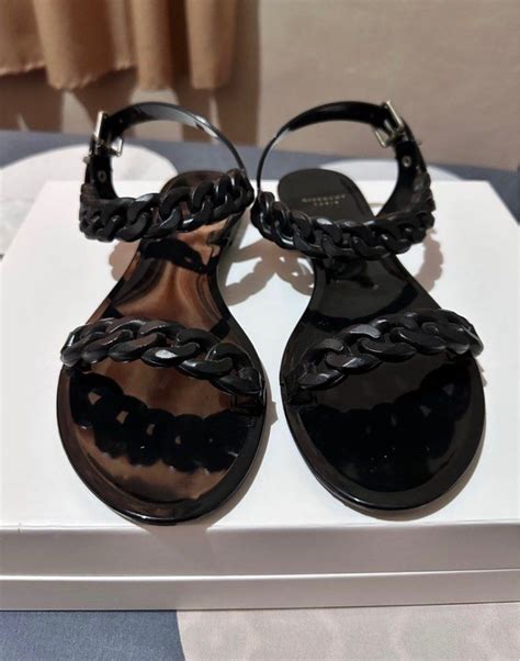 white givenchy jelly sandals|givenchy sandals size 35.